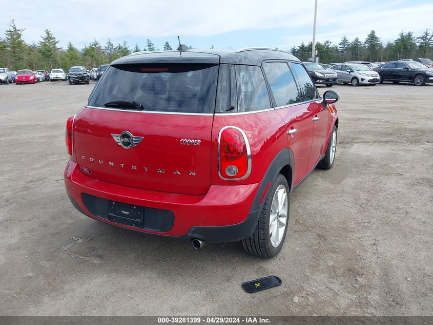2013 Mini Countryman Cooper VIN: WMWZB3C52DWM09272 Lot: 39281399