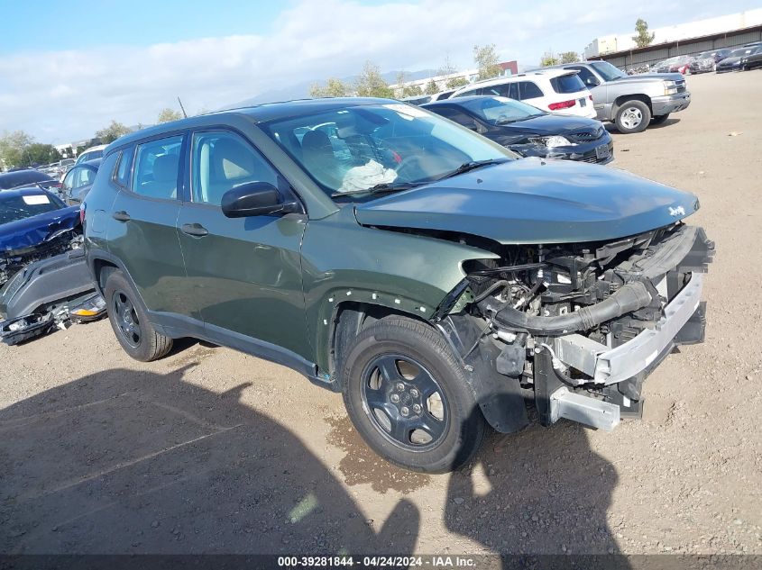 2020 JEEP COMPASS SPORT FWD - 3C4NJCAB8LT117675