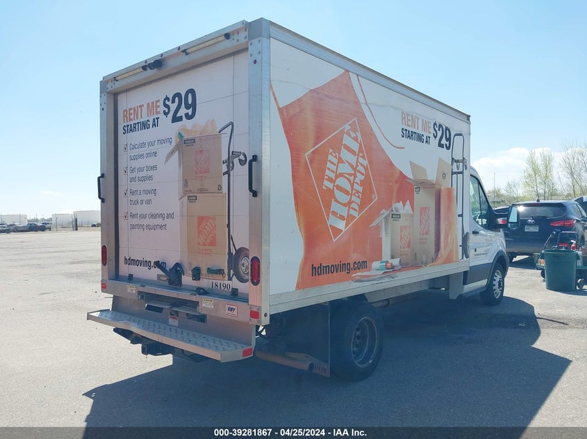 VIN 1FDBF8ZM3JKA71061 2018 FORD TRANSIT-350 CAB