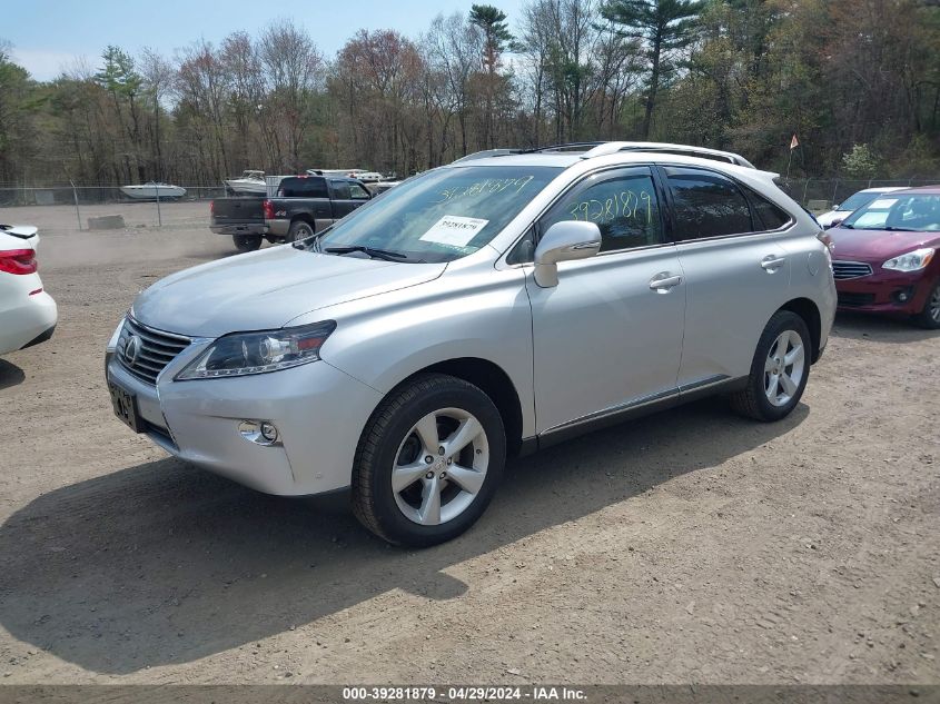 2T2BK1BA7FC272909 2015 LEXUS RX - Image 2