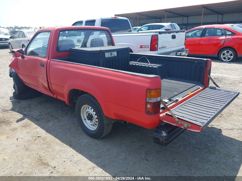 1991 Toyota Pickup 1/2 Ton Short Wheelbase VIN: JT4RN81AXM5100727 Lot: 39281893