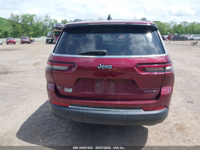 2021 Jeep Grand Cherokee L Limited 4X4 VIN: 1C4RJKBGXM8198068 Lot: 39281922