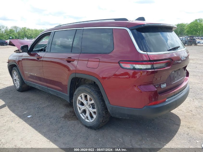 VIN 1C4RJKBGXM8198068 2021 JEEP GRAND CHEROKEE L LIMITED 4X4