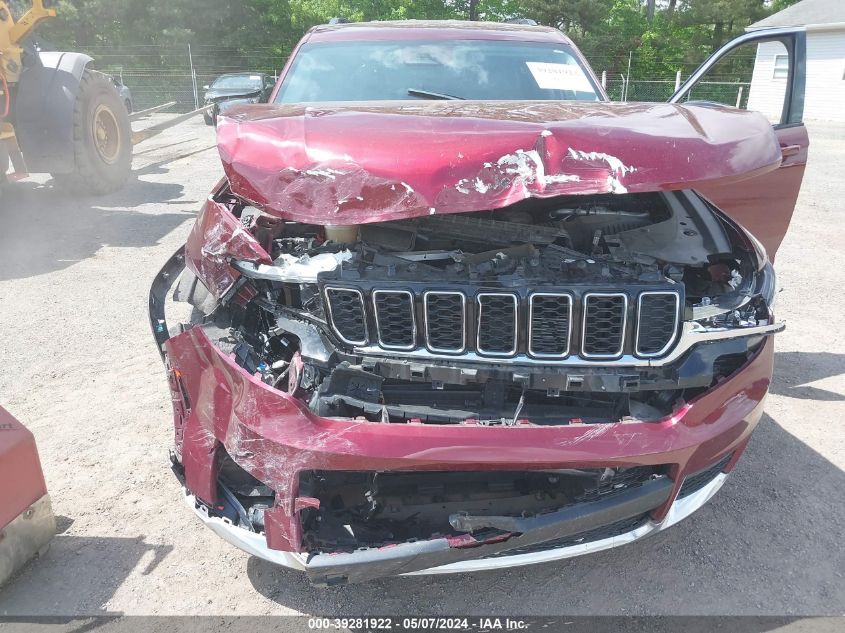 VIN 1C4RJKBGXM8198068 2021 JEEP GRAND CHEROKEE L LIMITED 4X4