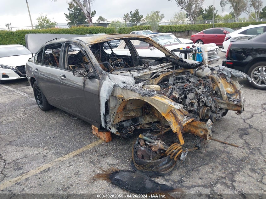 2007 BMW 750Li VIN: WBAHN83597DT76206 Lot: 39282055