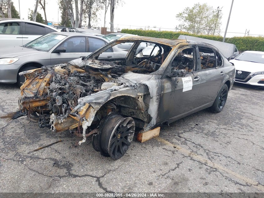 2007 BMW 750Li VIN: WBAHN83597DT76206 Lot: 39282055