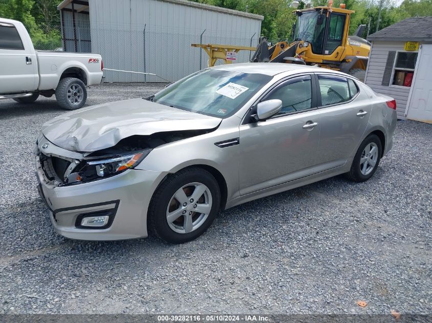 2014 Kia Optima Lx VIN: KNAGM4A77E5485413 Lot: 39282116