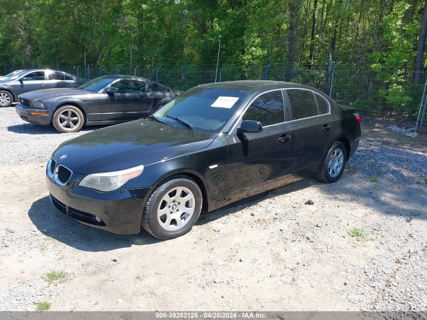 WBANA53564B176663 | 2004 BMW 525I