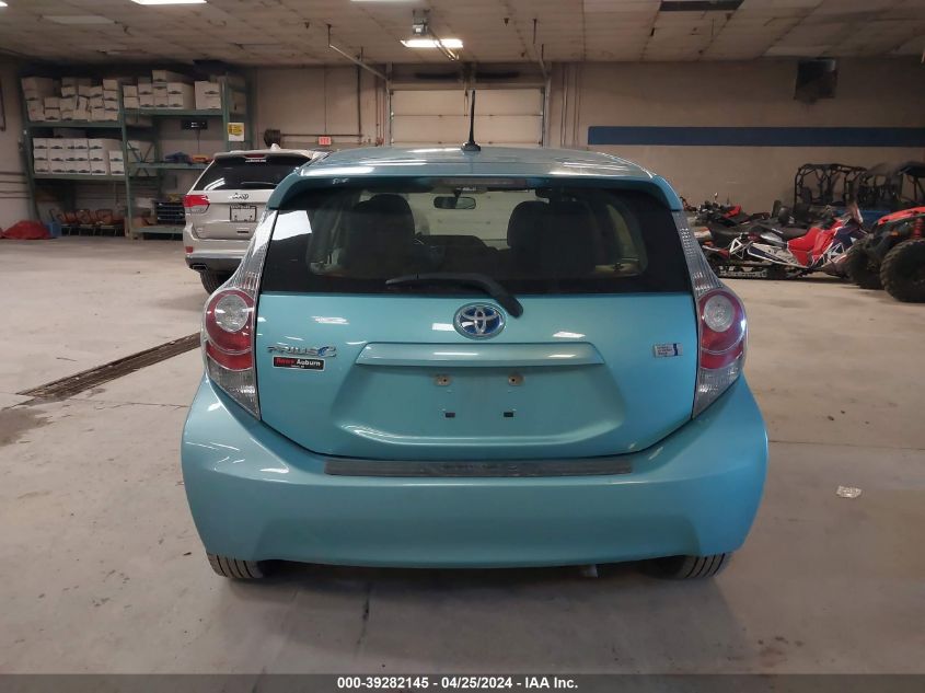 2014 Toyota Prius C Four VIN: JTDKDTB30E1074588 Lot: 39282145