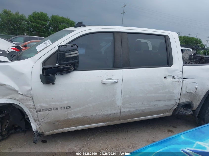 2022 Chevrolet Silverado 2500Hd 4Wd Standard Bed Lt VIN: 2GC4YNEYXN1232591 Lot: 39282160