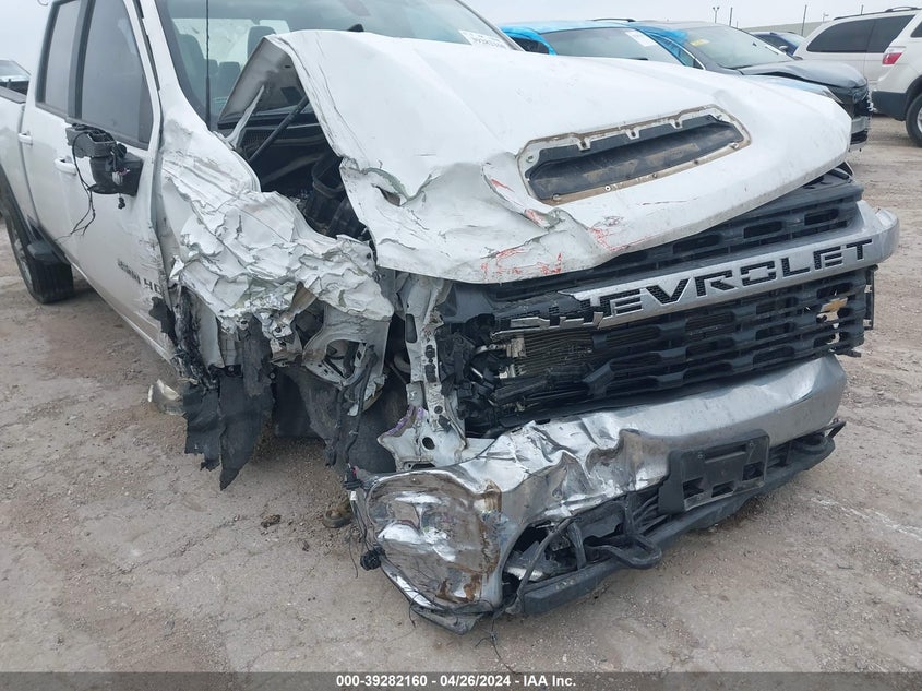 2022 Chevrolet Silverado 2500Hd 4Wd Standard Bed Lt VIN: 2GC4YNEYXN1232591 Lot: 39282160