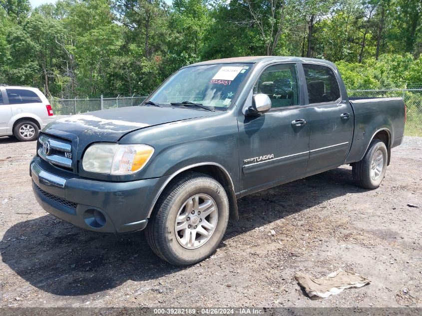 2006 Toyota Tundra Darrell Waltrip Edition/Sr5 V8 VIN: 5TBET34116S514133 Lot: 39282189