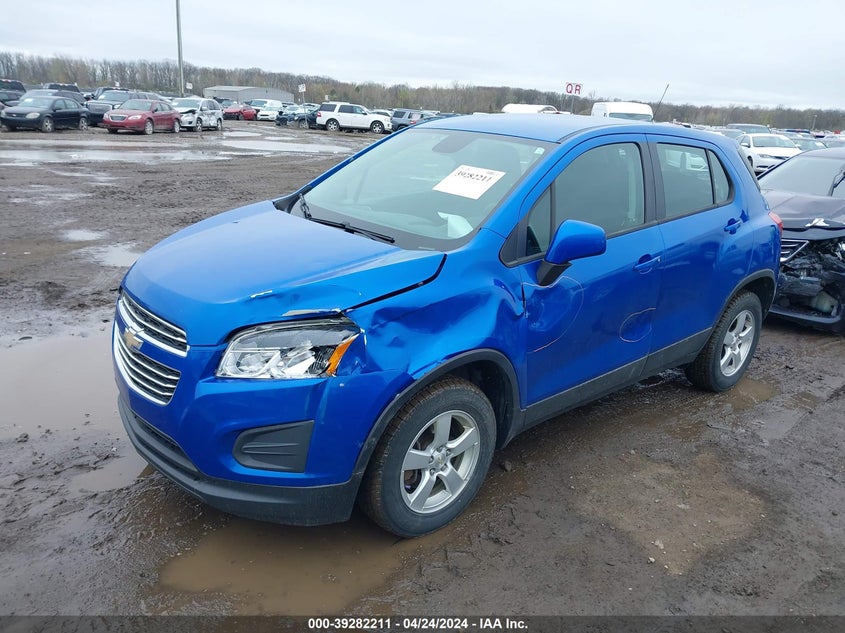 2016 CHEVROLET TRAX 1LS - KL7CJNSBXGB582710