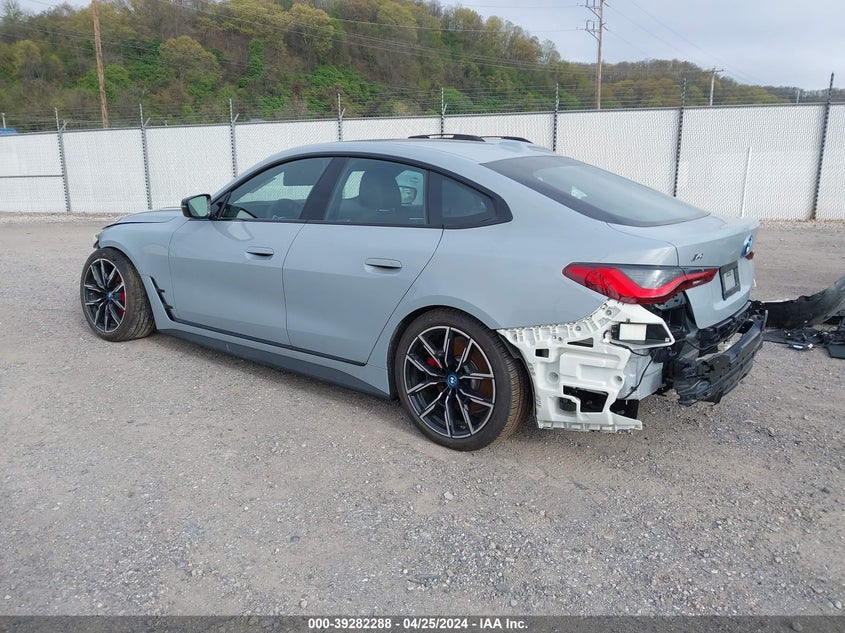 2023 BMW I4 M50 VIN: WBY33AW06PFR40567 Lot: 39282288