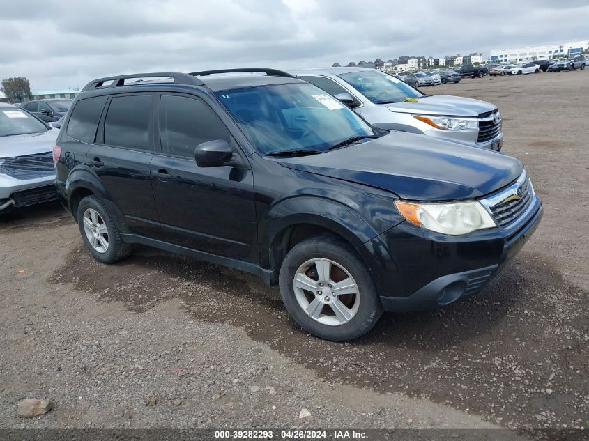 2010 Subaru Forester 2.5X VIN: JF2SH6BC2AH779790 Lot: 40748519