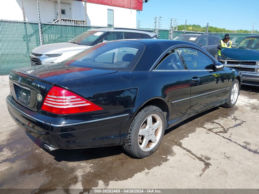 2005 Mercedes-Benz Cl 600 VIN: WDBPJ76J95A045636 Lot: 39282469