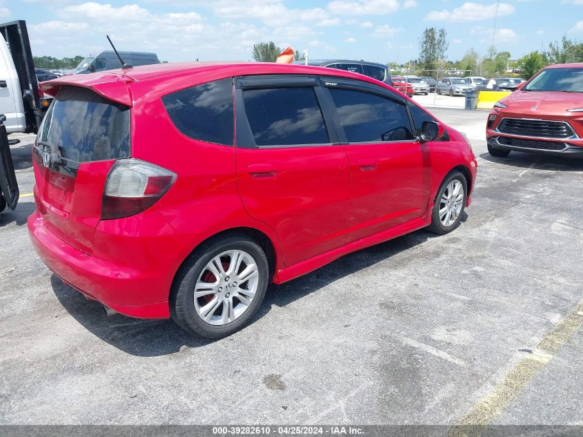 JHMGE88499S023427 | 2009 HONDA FIT