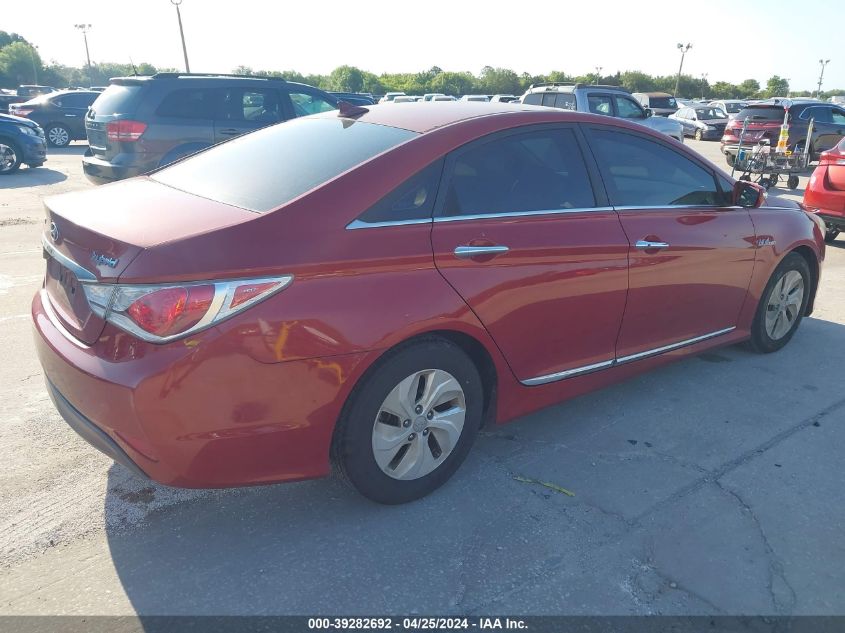 KMHEC4A47DA069947 | 2013 HYUNDAI SONATA HYBRID