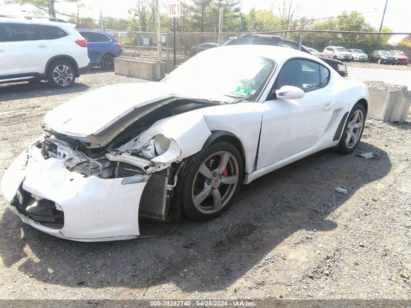 2006 Porsche Cayman S VIN: WP0AB29886U785422 Lot: 39282740