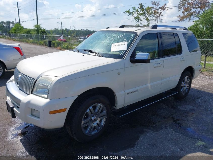 4M2EU48878UJ08318 2008 Mercury Mountaineer Premier