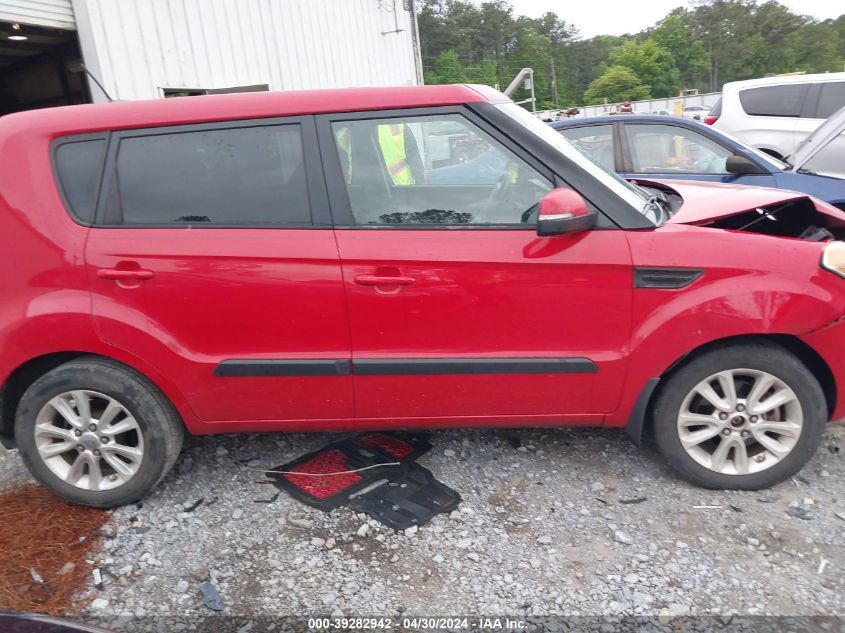 2012 Kia Soul + VIN: KNDJT2A6XC7376663 Lot: 39282942