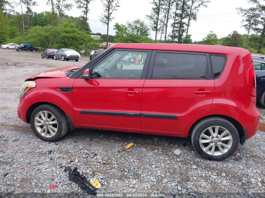 2012 Kia Soul + VIN: KNDJT2A6XC7376663 Lot: 39282942