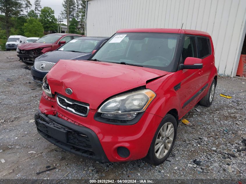 2012 Kia Soul + VIN: KNDJT2A6XC7376663 Lot: 39282942