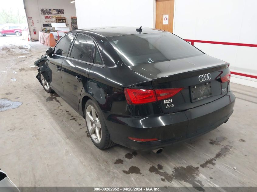 2016 Audi A3 2.0T Premium VIN: WAUB8GFF5G1038167 Lot: 39282952