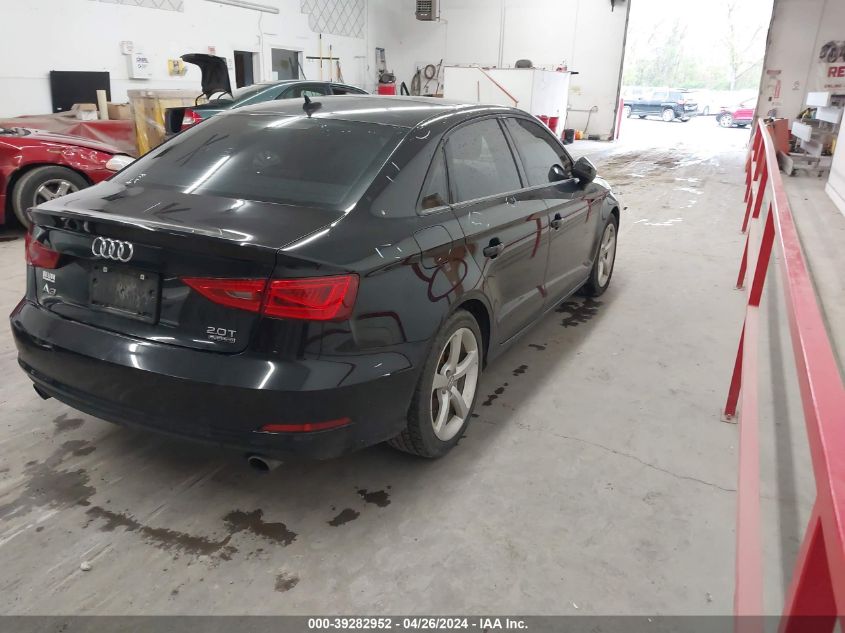 2016 Audi A3 2.0T Premium VIN: WAUB8GFF5G1038167 Lot: 39282952