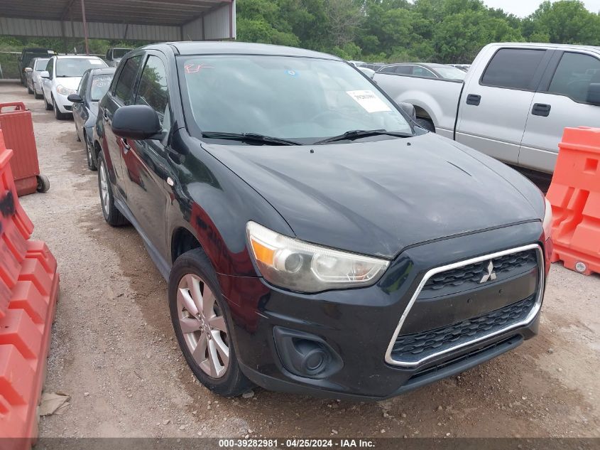 2013 Mitsubishi Outlander Sport Es VIN: 4A4AP3AU0DE020396 Lot: 39282981