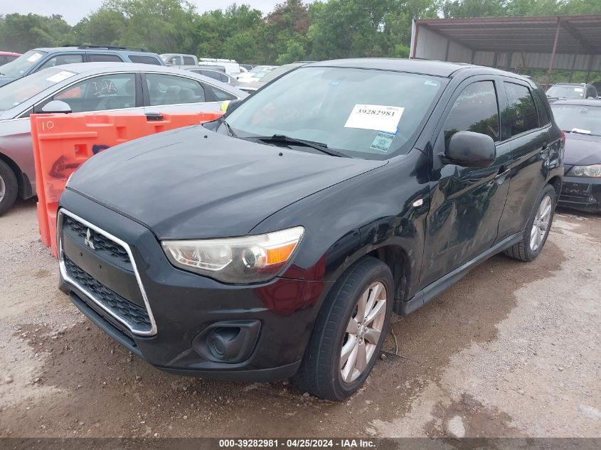 2013 Mitsubishi Outlander Sport Es VIN: 4A4AP3AU0DE020396 Lot: 39282981