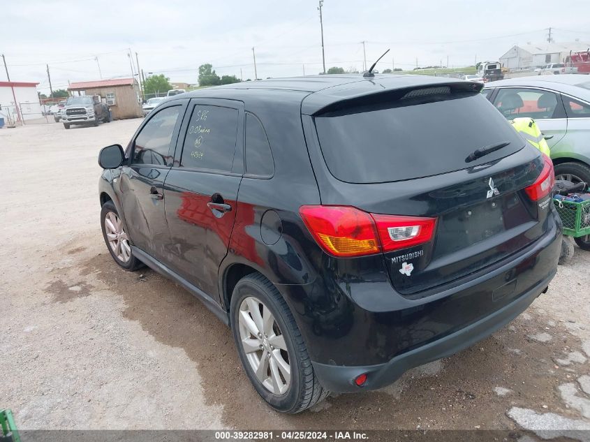 2013 Mitsubishi Outlander Sport Es VIN: 4A4AP3AU0DE020396 Lot: 39282981