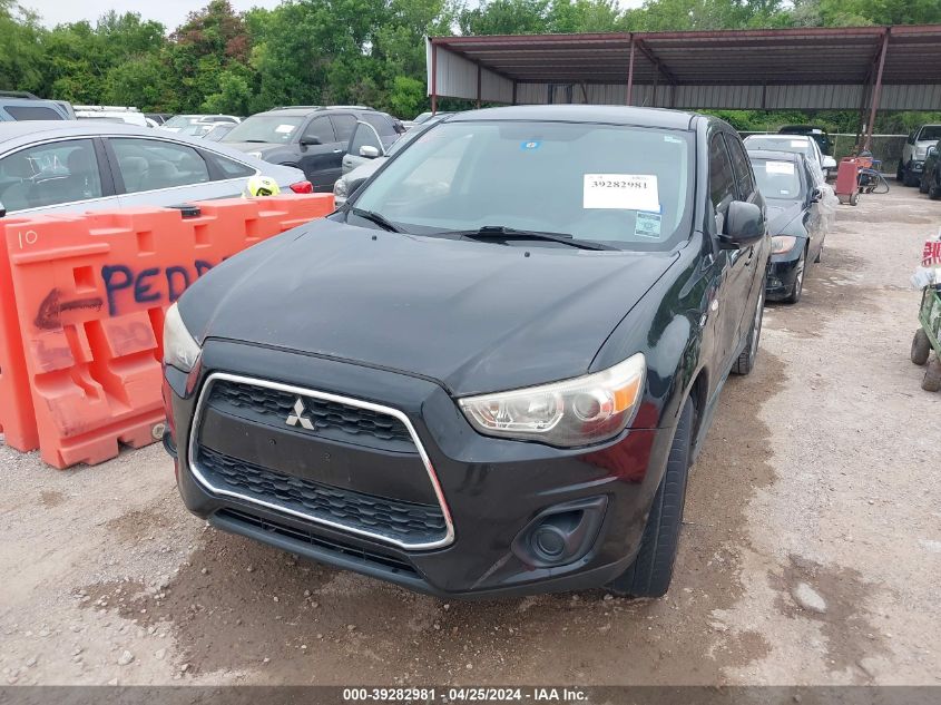 2013 Mitsubishi Outlander Sport Es VIN: 4A4AP3AU0DE020396 Lot: 39282981