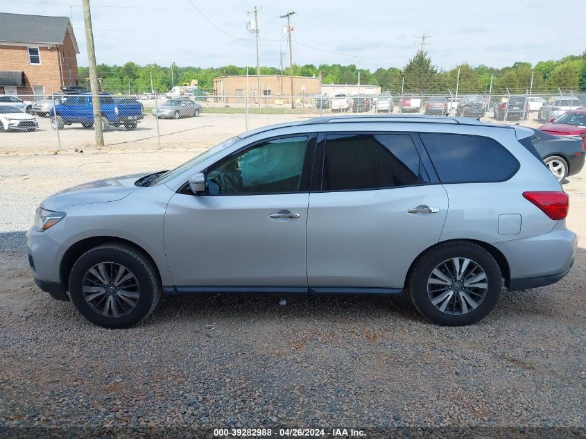 2017 Nissan Pathfinder Sl VIN: 5N1DR2MM0HC677426 Lot: 39282988