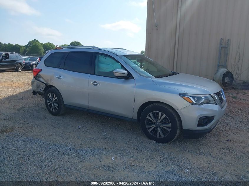 2017 Nissan Pathfinder Sl VIN: 5N1DR2MM0HC677426 Lot: 39282988