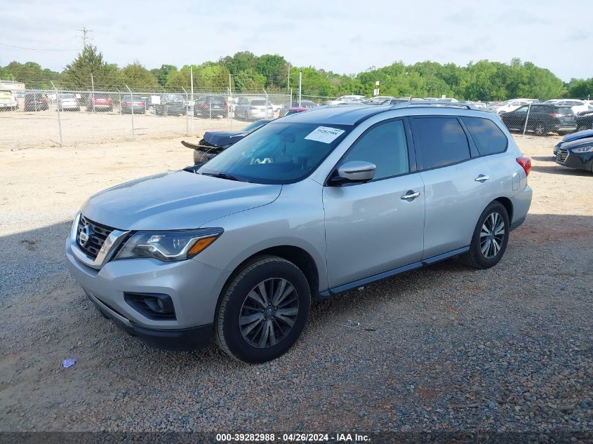 2017 Nissan Pathfinder Sl VIN: 5N1DR2MM0HC677426 Lot: 39282988