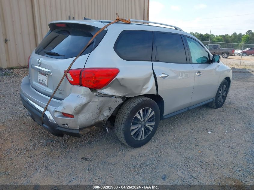 2017 Nissan Pathfinder Sl VIN: 5N1DR2MM0HC677426 Lot: 39282988