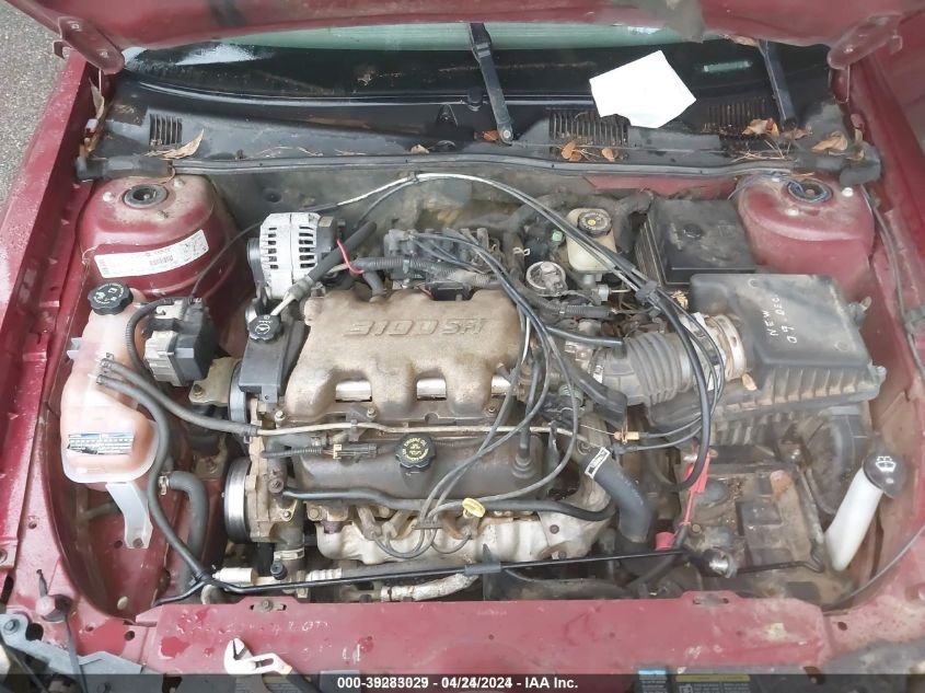 2002 Chevrolet Malibu VIN: 1G1ND52J82M537524 Lot: 39283029