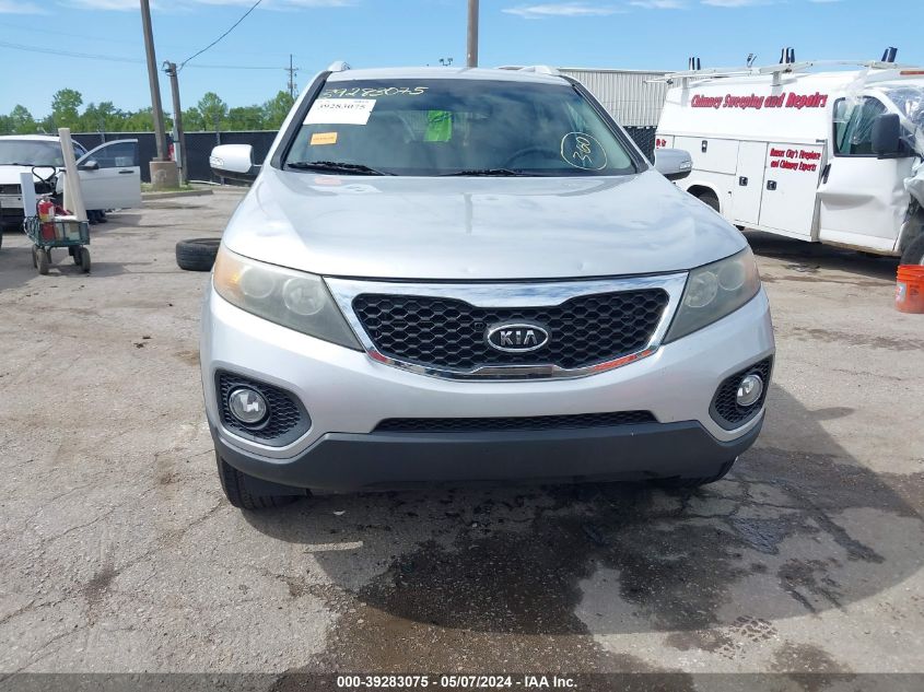 2011 Kia Sorento Lx VIN: 5XYKT3A13BG184954 Lot: 39283075