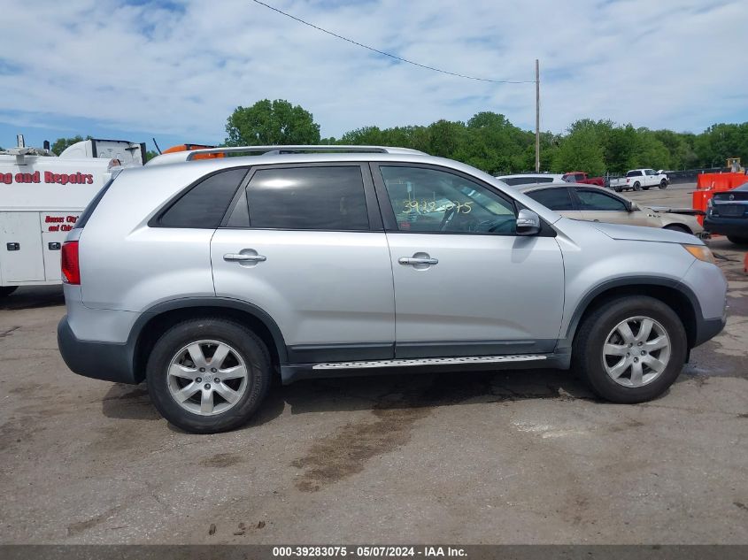 2011 Kia Sorento Lx VIN: 5XYKT3A13BG184954 Lot: 39283075