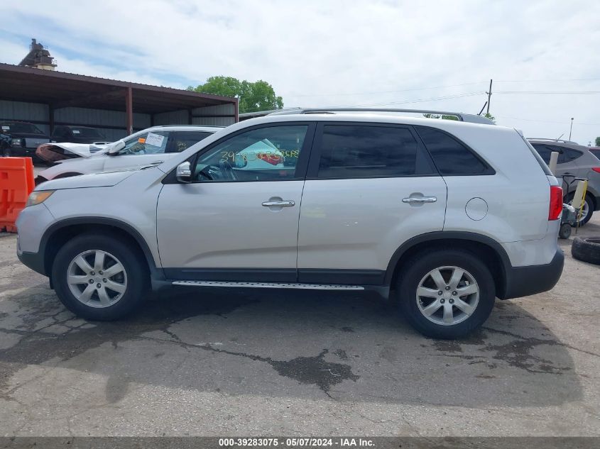 2011 Kia Sorento Lx VIN: 5XYKT3A13BG184954 Lot: 39283075