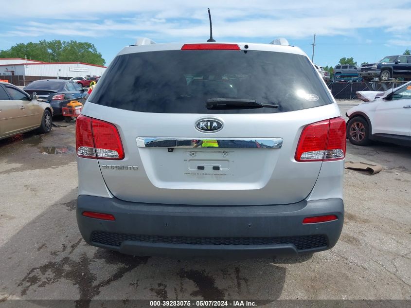 2011 Kia Sorento Lx VIN: 5XYKT3A13BG184954 Lot: 39283075