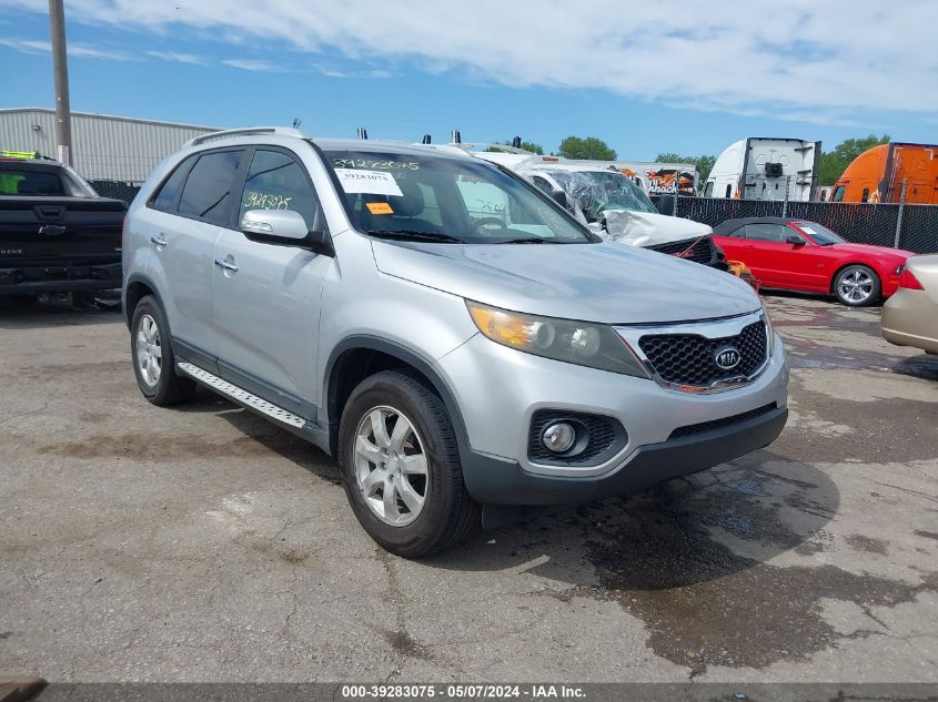 2011 Kia Sorento Lx VIN: 5XYKT3A13BG184954 Lot: 39283075