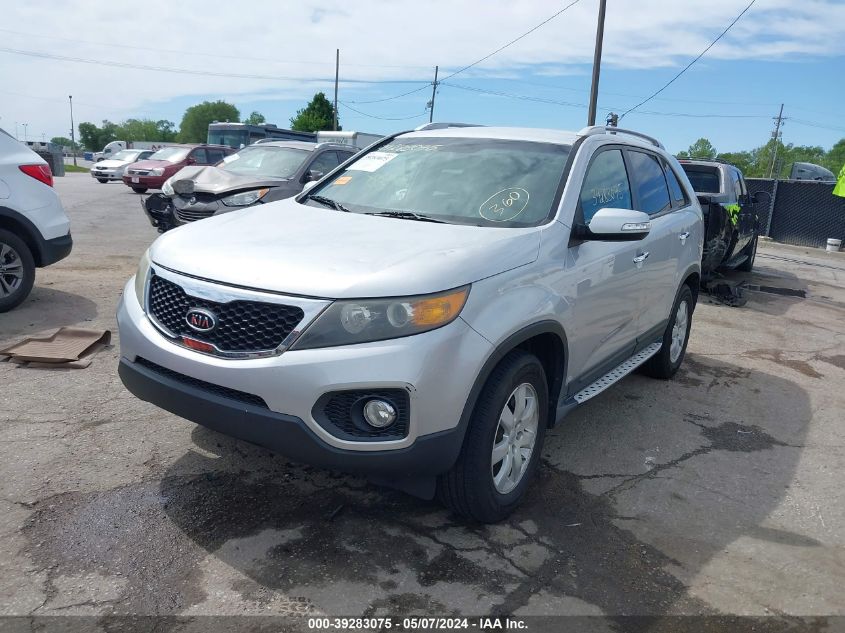 2011 Kia Sorento Lx VIN: 5XYKT3A13BG184954 Lot: 39283075