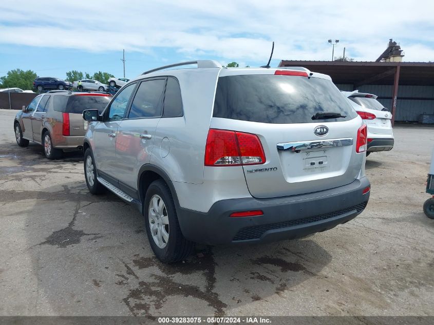 2011 Kia Sorento Lx VIN: 5XYKT3A13BG184954 Lot: 39283075