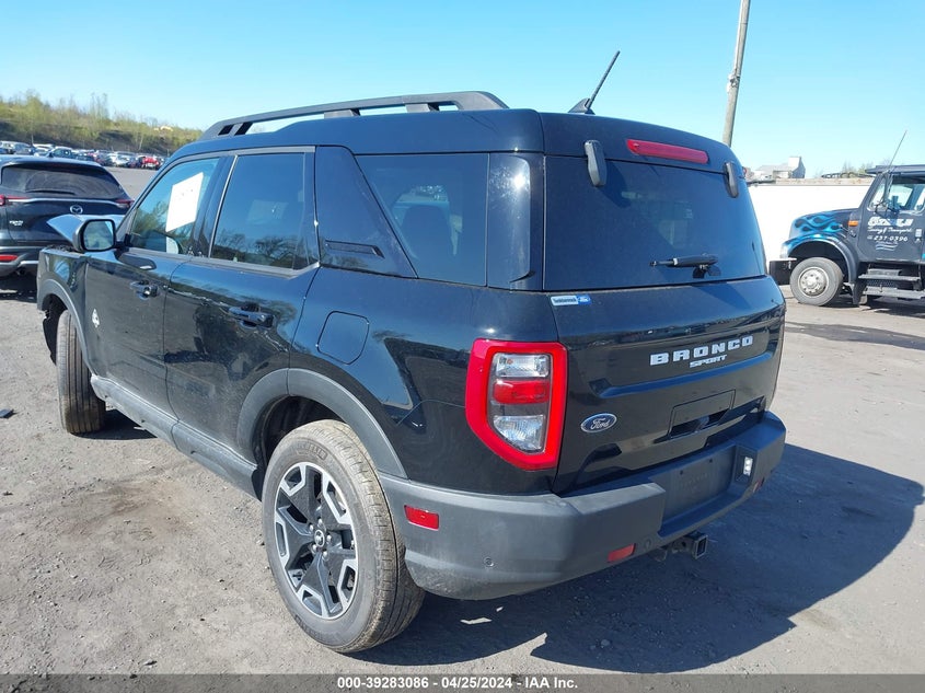 2023 Ford Bronco Sport Outer Banks VIN: 3FMCR9C69PRD28532 Lot: 39283086
