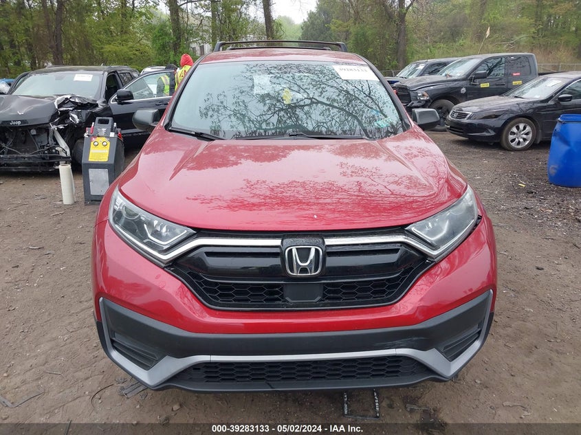 VIN 5J6RW2H25LL000547 2020 HONDA CR-V LX