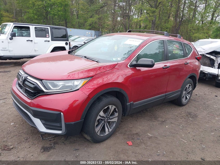 VIN 5J6RW2H25LL000547 2020 HONDA CR-V LX