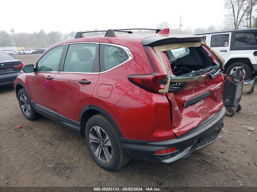 VIN 5J6RW2H25LL000547 2020 HONDA CR-V LX