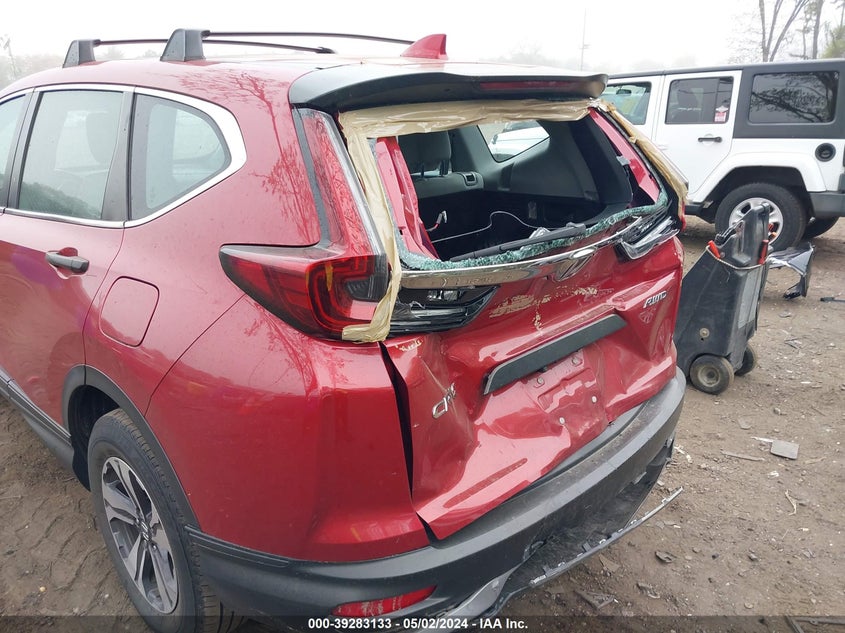 VIN 5J6RW2H25LL000547 2020 HONDA CR-V LX